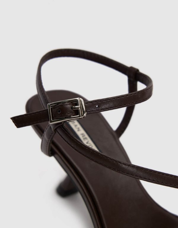 Heeled Square Toe Sandals - Image 11