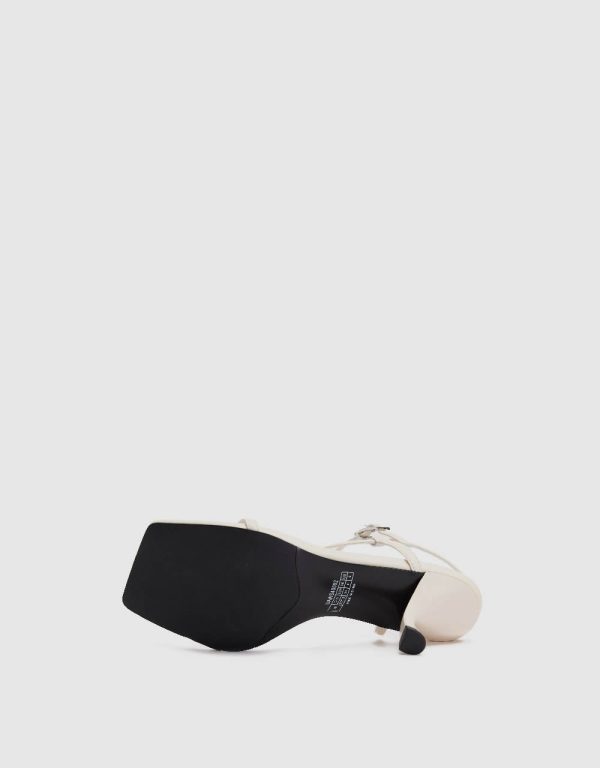 Heeled Square Toe Sandals - Image 4