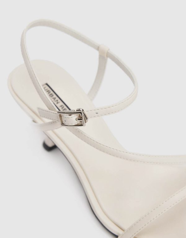 Heeled Square Toe Sandals - Image 5