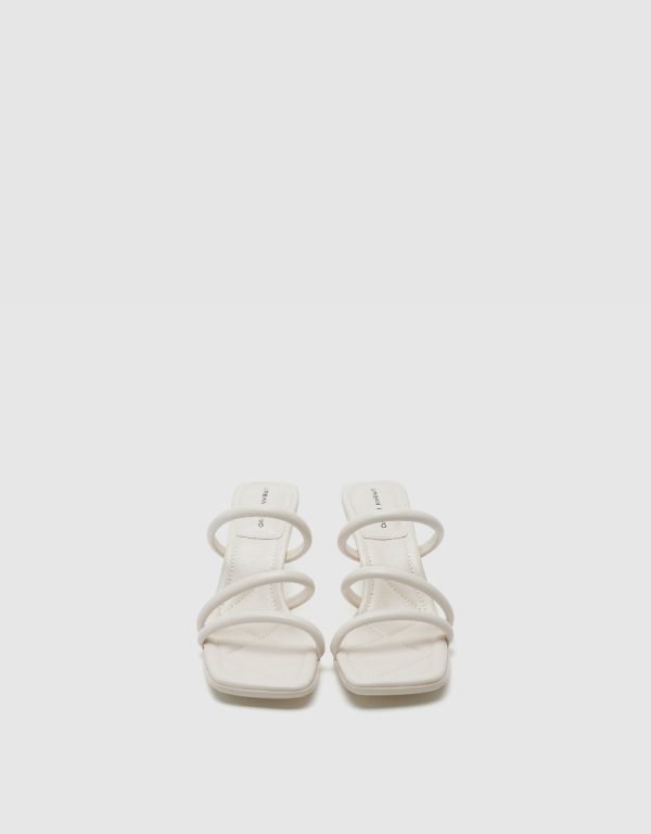 Square Toe Heeled Slippers - Image 5