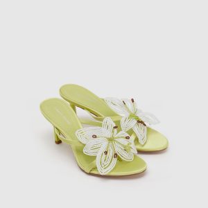High Heeled Slippers