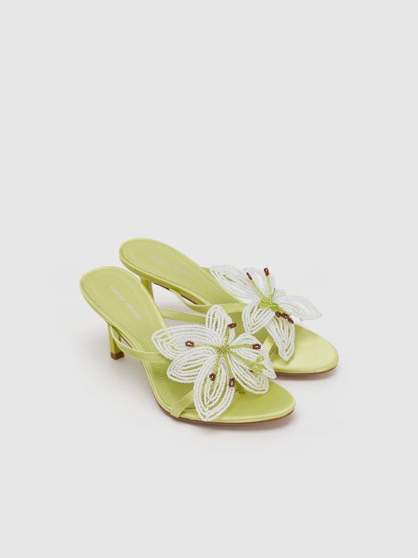 High Heeled Slippers