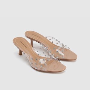 Heeled Slippers