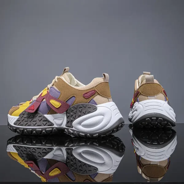 Men's Breathable Casual Sports Shoes with Non-Slip Rubber Sole - Image 6