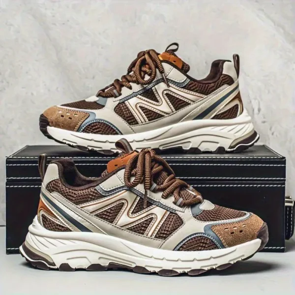 Spring and Summer Mesh Breathable Men Sneaker Outdoor Fashion - Image 2