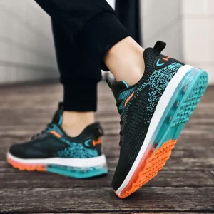 Running Shoes - Lightweight Breathable Sneakers with Cushioned Outsole