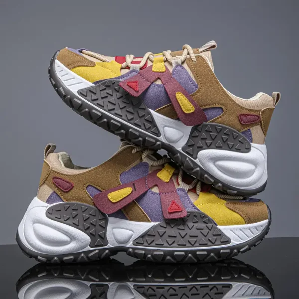Men's Breathable Casual Sports Shoes with Non-Slip Rubber Sole - Image 5